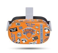 Head Case Designs Officially Licensed NBA Sticker Collage New York Knicks Vinyl Sticker Skin Decal Cover Compatible With Meta Quest 2