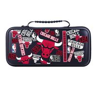 Head Case Designs Officially Licensed NBA Sticker Collage Print Chicago Bulls Hard Storage Travel Carry Case Compatible With Legion Go