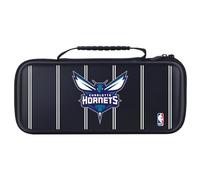 Head Case Designs Officially Licensed NBA Teal White Stripes Charlotte Hornets Logo Hard Storage Travel Carry Case Compatible With Asus ROG Ally