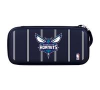 Head Case Designs Officially Licensed NBA Teal White Stripes Charlotte Hornets Logo Hard Storage Travel Carry Case Compatible With Nintendo Switch