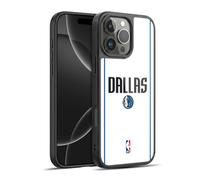 Head Case Designs Officially Licensed NBA White Design Dallas Mavericks Logo Gel Armour Case [Military Grade Protection] Compatible With Apple iPhone 16 Pro Max