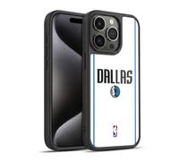 Head Case Designs Officially Licensed NBA White Design Dallas Mavericks Logo Gel Armour Case [Military Grade Protection] Compatible With Apple iPhone 15 Pro