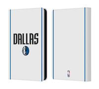Head Case Designs Officially Licensed NBA White Design Dallas Mavericks Logo Leather Wallet Case Compatible With Kindle Paperwhite 5 (2021)
