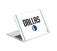 Head Case Designs Officially Licensed NBA White Design Dallas Mavericks Logo Vinyl Sticker Skin Decal Cover Compatible With MacBook Pro 13" A1989 / A2159