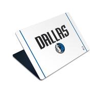 Head Case Designs Officially Licensed NBA White Design Dallas Mavericks Logo Vinyl Sticker Skin Decal Cover Compatible With Apple MacBook Air 15" M2 2023