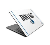 Head Case Designs Officially Licensed NBA White Design Dallas Mavericks Logo Vinyl Sticker Skin Decal Cover Compatible With MacBook Air 13.6" A2681/A3113/A3240 2022/2024/2025