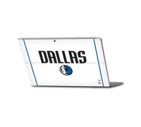 Head Case Designs Officially Licensed NBA White Design Dallas Mavericks Logo Vinyl Sticker Skin Decal Cover Compatible With Microsoft Surface Pro 4/5/6