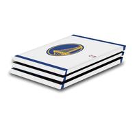 Head Case Designs Officially Licensed NBA White Design Golden State Warriors Logo Vinyl Sticker Gaming Skin Decal Cover Compatible With Sony PlayStation 4 PS4 Pro Console