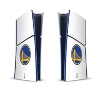 Head Case Designs Officially Licensed NBA White Design Golden State Warriors Logo Vinyl Sticker Gaming Skin Decal Cover Compatible With Sony PlayStation 5 PS5 Slim Digital Edition Console