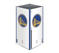 Head Case Designs Officially Licensed NBA White Design Golden State Warriors Logo Vinyl Sticker Gaming Skin Decal Cover Compatible With Xbox Series X Console