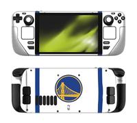 Head Case Designs Officially Licensed NBA White Design Golden State Warriors Logo Vinyl Sticker Skin Decal Cover Compatible With Valve Steam Deck