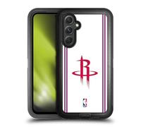 Head Case Designs Officially Licensed NBA White Design Houston Rockets Logo Ultra-Armoured Shockproof Case [Military Grade Protection] Compatible With Samsung Galaxy A54 5G