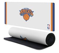 Head Case Designs Officially Licensed NBA White Design New York Knicks Logo 37.4 x 15.75 x 0.16 inches (900 x 400 mm) - XL Gaming Office Desk PC Keyboard Mouse Mat Pad