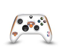 Head Case Designs Officially Licensed NBA White Design New York Knicks Logo Vinyl Sticker Gaming Skin Decal Cover Compatible With Xbox Series X/S Controller