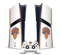 Head Case Designs Officially Licensed NBA White Design New York Knicks Logo Vinyl Sticker Gaming Skin Decal Compatible With Sony PlayStation 5 PS5 Pro Digital Edition Console & DualSense Controller