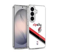 Head Case Designs Officially Licensed NBA White Design Portland Trail Blazers Logo Gel Case [Military Grade Protection] Compatible With Samsung Galaxy S26