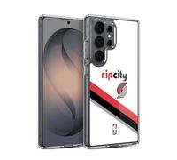 Head Case Designs Officially Licensed NBA White Design Portland Trail Blazers Logo Gel Case [Military Grade Protection] Compatible With Samsung Galaxy S26 Ultra
