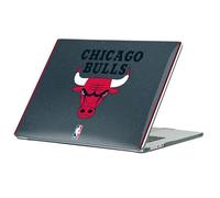 Head Case Designs Officially Licensed NBA White Design Text Chicago Bulls Logo Black Glitter Hard Crystal Armour Laptop Case compatible with MacBook Air 13.6" A2681/A3113/A3240 2022/2024/2025