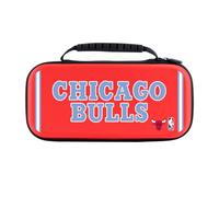 Head Case Designs Officially Licensed NBA White Design Text Chicago Bulls Logo Red Hard Storage Travel Carry Case Compatible With Nintendo Switch 2
