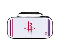 Head Case Designs Officially Licensed NBA White Design Text Houston Rockets Logo White Hard Storage Travel Carry Case Compatible With Nintendo Switch 2