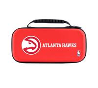Head Case Designs Officially Licensed NBA White Hawk Text Atlanta Hawks Logo Red Hard Storage Travel Carry Case Compatible With Nintendo Switch 2