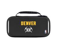 Head Case Designs Officially Licensed NBA Yellow Text Denver Nuggets Logo Hard Storage Travel Carry Case Compatible With Nintendo Switch 2