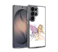 Head Case Designs Officially Licensed Nene Thomas Amber With Fairy Cat Fairies Gel Case [Military Grade Protection] Compatible with Samsung Galaxy S26 Ultra and Compatible with MagSafe