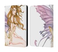Head Case Designs Officially Licensed Nene Thomas Amber With Fairy Cat Fairies Leather Wallet Case Compatible With Amazon Kindle 11th Gen 6in 2022