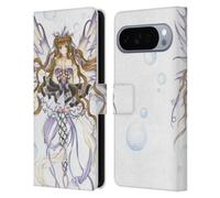 Head Case Designs Officially Licensed Nene Thomas Burgundy Wine Anime Fairies Leather Wallet Case Compatible With Google Pixel 10 Pro XL