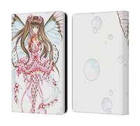 Head Case Designs Officially Licensed Nene Thomas Champagne Anime Pink Fairies Leather Wallet Case Compatible With Amazon Kindle Paperwhite 6