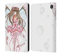 Head Case Designs Officially Licensed Nene Thomas Champagne Anime Pink Fairies Leather Wallet Case Compatible With Amazon Fire 7 2022
