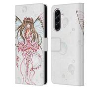 Head Case Designs Officially Licensed Nene Thomas Champagne Anime Pink Fairies Leather Wallet Case Compatible With Samsung Galaxy A56 5G