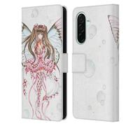 Head Case Designs Officially Licensed Nene Thomas Champagne Anime Pink Fairies Leather Wallet Case Compatible With Samsung Galaxy A26 5G
