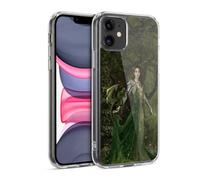 Head Case Designs Officially Licensed Nene Thomas Green Dragon Witch Of Fate Deep Forest Gel Case [Military Grade Protection] Compatible with Apple iPhone 11 and Compatible with MagSafe