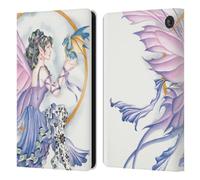 Head Case Designs Officially Licensed Nene Thomas Little Dragon And Blue Fairies Leather Wallet Case Compatible With Amazon Fire 7 2022
