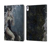 Head Case Designs Officially Licensed Nene Thomas Mad Queen Of Skulls Dragon Gothic Leather Wallet Case Compatible With Apple iPad Air 13 2024/2025