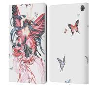 Head Case Designs Officially Licensed Nene Thomas Red Hearts Anime 2 Fairies Leather Wallet Case Compatible With Amazon Fire Max 11 2023