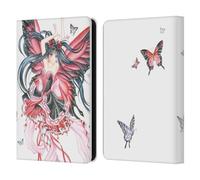 Head Case Designs Officially Licensed Nene Thomas Red Hearts Anime 2 Fairies Leather Wallet Case Compatible With Amazon Kindle 11th Gen (2024)