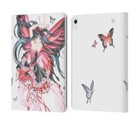 Head Case Designs Officially Licensed Nene Thomas Red Hearts Anime 2 Fairies Leather Wallet Case Compatible With Apple iPad Air 13 2024/2025