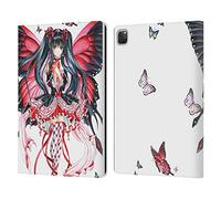 Head Case Designs Officially Licensed Nene Thomas Red Hearts Anime Fairies Leather Wallet Case Compatible With Apple iPad Pro 12.9 2020/2021/2022