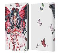 Head Case Designs Officially Licensed Nene Thomas Red Hearts Anime Fairies Leather Wallet Case Compatible With Amazon Fire 7 2022