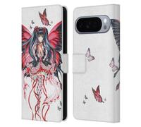 Head Case Designs Officially Licensed Nene Thomas Red Hearts Anime Fairies Leather Wallet Case Compatible With Google Pixel 10 Pro XL