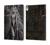 Head Case Designs Officially Licensed Nene Thomas Skull Queen Of Havoc Dragon Gothic Leather Wallet Case Compatible With Apple iPad Air 13 2024/2025