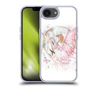 Head Case Designs Officially Licensed Nene Thomas The Gift Pink With Cat Fairies Gel Case [Military Grade Protection] Compatible with Apple iPhone 16e and Compatible with MagSafe