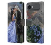 Head Case Designs Officially Licensed Nene Thomas Victorian Lovers In Garden Deep Forest Leather Wallet Case Compatible With Apple iPhone 17 Air