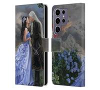 Head Case Designs Officially Licensed Nene Thomas Victorian Lovers in Garden Deep Forest Leather Wallet Case Compatible with Samsung Galaxy S25 Ultra