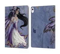 Head Case Designs Officially Licensed Nene Thomas Violet Melody Ballerina Fairy Winter Has Begun Leather Wallet Case Compatible With Apple iPad Air 13 2024/2025