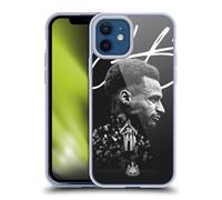 Head Case Designs Officially Licensed Newcastle United FC Jacob Murphy 2024/25 First Team Gel Case [Military Grade] Compatible with Apple iPhone 12 / iPhone 12 Pro and Compatible with MagSafe