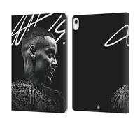 Head Case Designs Officially Licensed Newcastle United Football Club Alexander Isak 2024/25 First Team Leather Wallet Case Compatible With Apple iPad Air 13 2024/2025