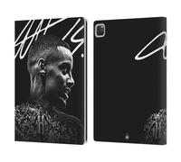 Head Case Designs Officially Licensed Newcastle United Football Club Alexander Isak 2024/25 First Team Leather Wallet Case Compatible With Apple iPad Pro 12.9 2020/2021/2022